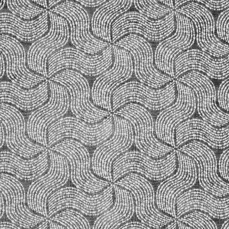 Schumacher Fiador Charcoal Fabric
