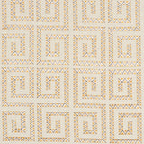 Schumacher Prado Embroidery Saffron Fabric - Eade's Wallpaper