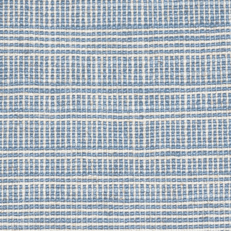 Schumacher Ostler Blue Fabric - Eade's Wallpaper