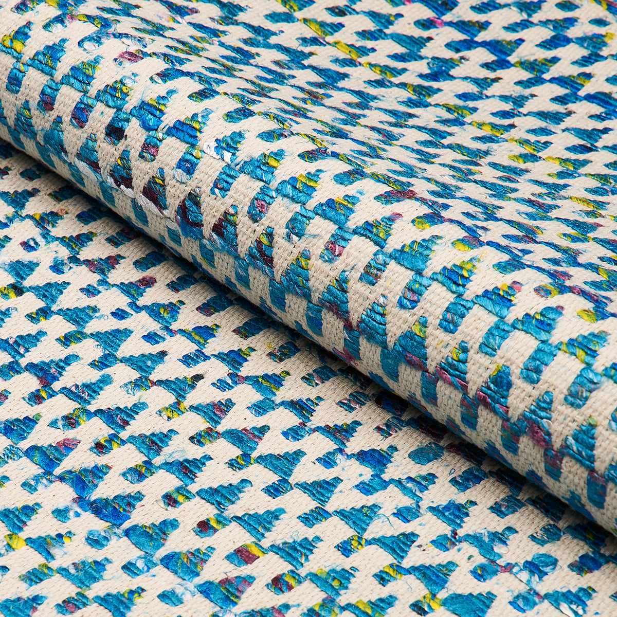 Schumacher Idora Peacock Fabric