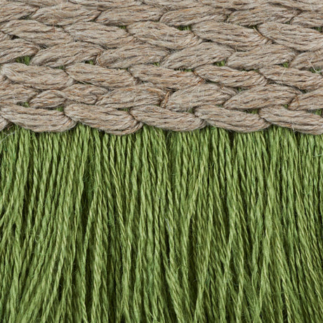 Schumacher 76261 BRAIDED LINEN FRINGE in LEAF Trim - FREE SP