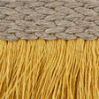 Schumacher 76263 BRAIDED LINEN FRINGE in GOLD Trim - FREE SP