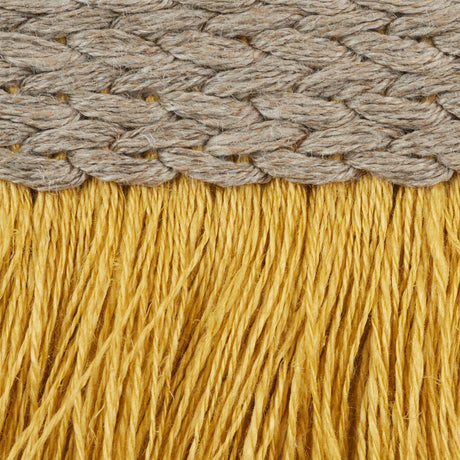 Schumacher 76263 BRAIDED LINEN FRINGE in GOLD Trim - FREE SP