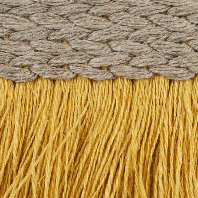 Schumacher 76263 BRAIDED LINEN FRINGE in GOLD Trim - FREE SP