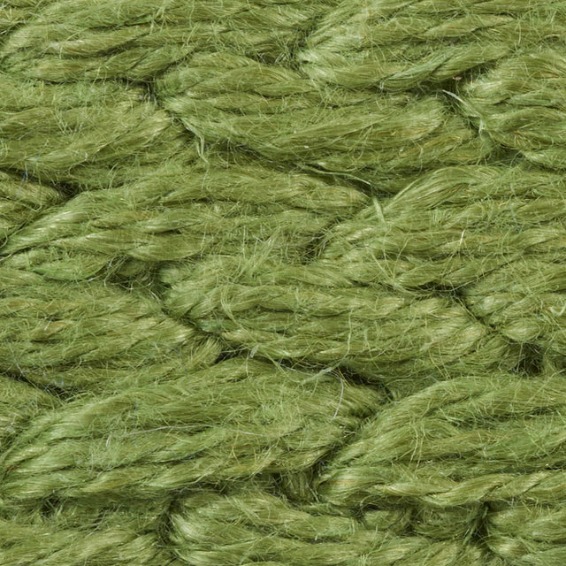 Schumacher 76281 BRAIDED LINEN TAPE MEDIUM in LEAF Trim - FR