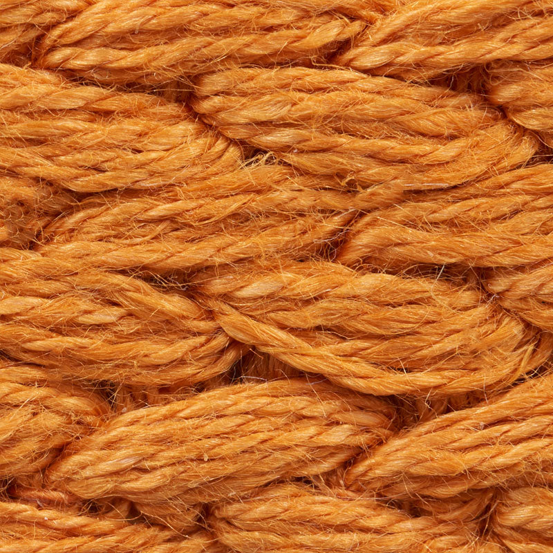 Schumacher 76282 BRAIDED LINEN TAPE MEDIUM in ORANGE Trim - 
