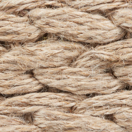 Schumacher 76284 BRAIDED LINEN TAPE MEDIUM in NATURAL Trim -