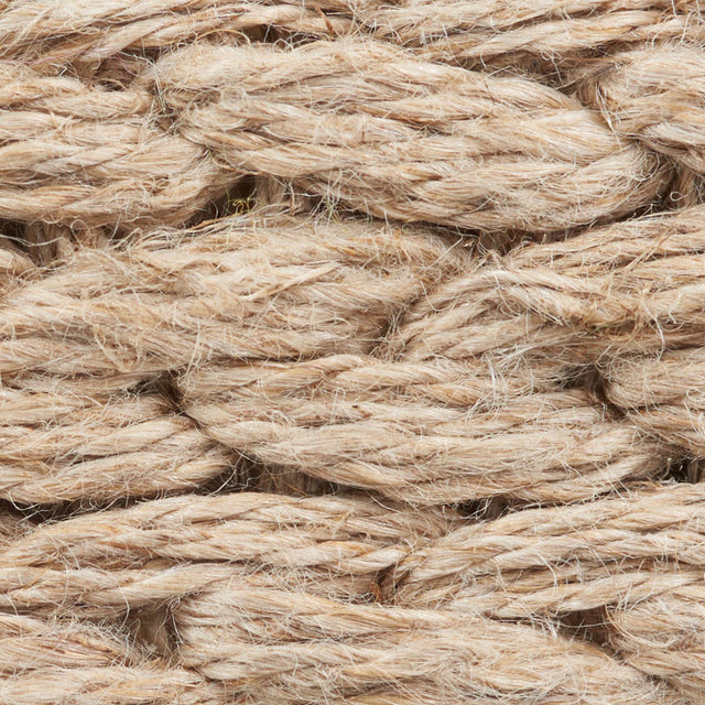 Schumacher 76284 BRAIDED LINEN TAPE MEDIUM in NATURAL Trim -