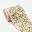 Schumacher 76296 ASHOKA TAPE in LEAF & BLUSH Trim - PERENNIA