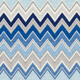 Schumacher Zenyatta Mondatta Ii Blue Fabric - Eade's Wallpaper