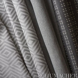 Schumacher Piedra Indoor/Outdoor Gray Fabric - Eade's Wallpaper