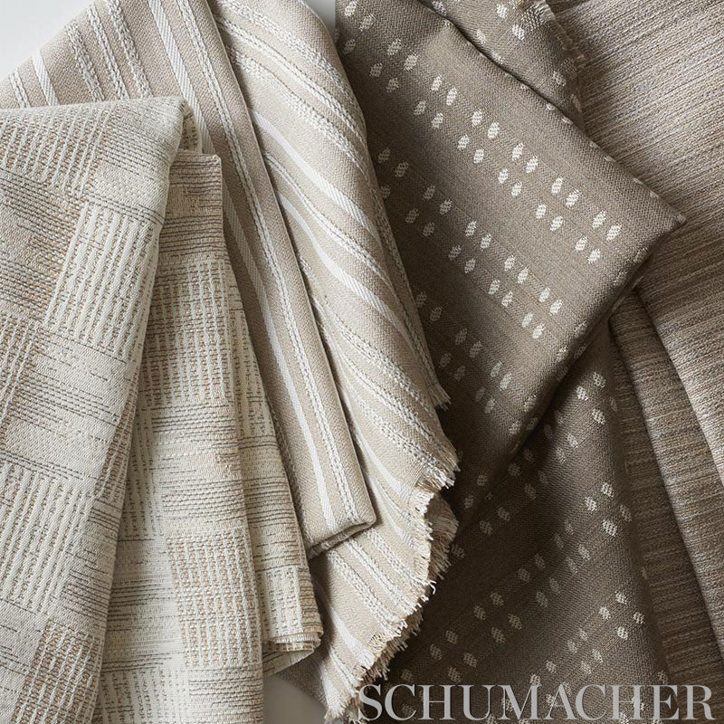 Schumacher Poplar Indoor/Outdoor Mineral Fabric - Eade's Wallpaper