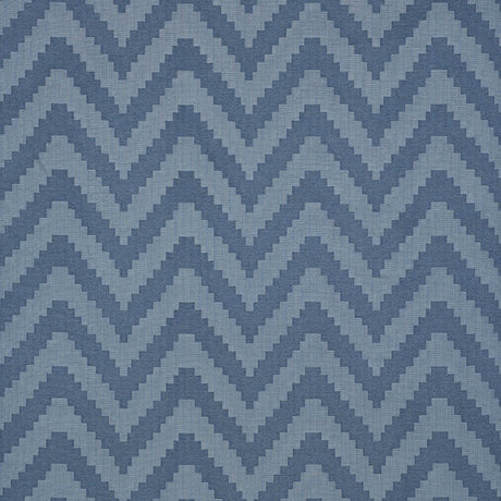 Schumacher Verne Indigo Fabric - Eade's Wallpaper