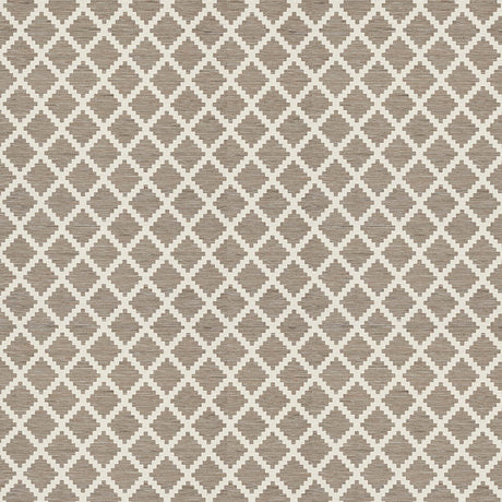 Schumacher Tibur Neutral Fabric - Eade's Wallpaper
