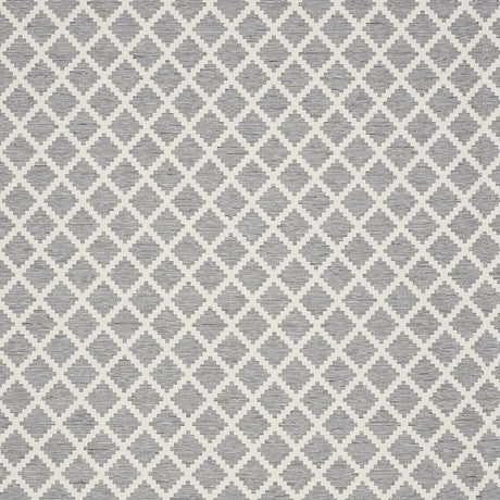 Schumacher Tibur Grey Fabric - Eade's Wallpaper