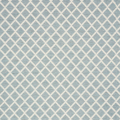 Schumacher Tibur Sky Fabric - Eade's Wallpaper