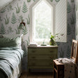 Schumacher 7657 HERBA in LEAF Wallpaper - BORÃ…STAPETER