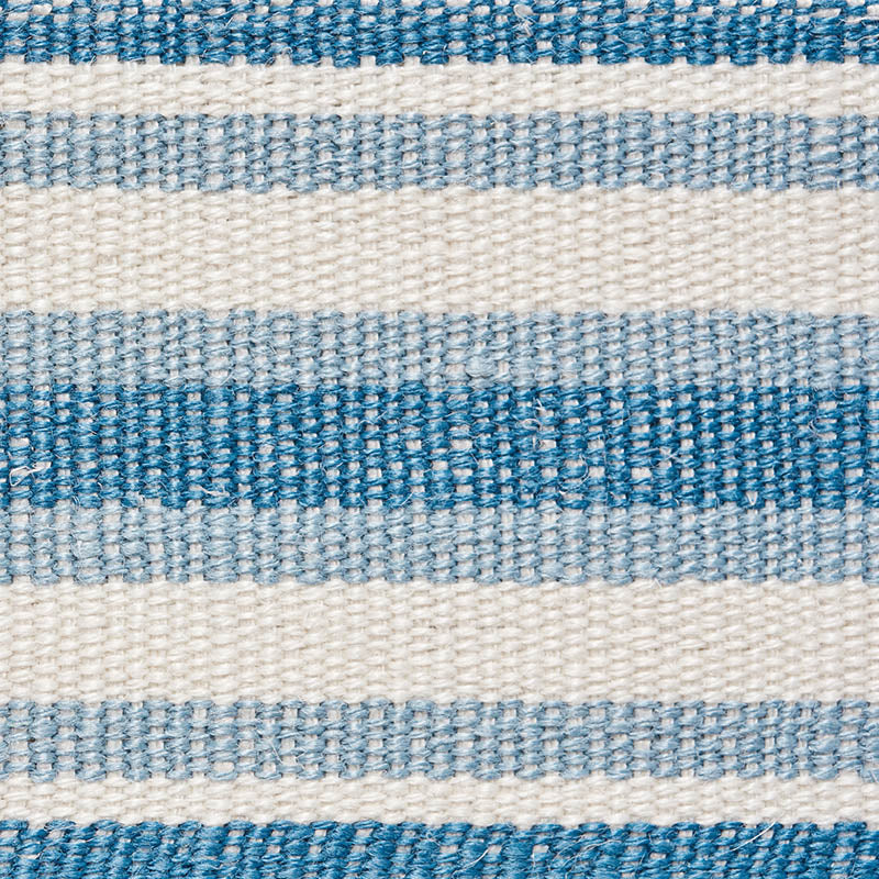 Schumacher 76581 LEVANT TAPE in BLUE Trim - WORLD VIEW