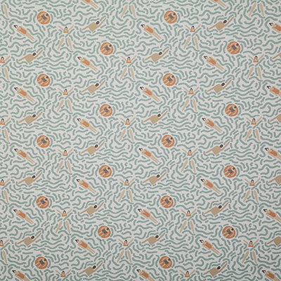 Pindler POOL PARTY SEAGLASS 7658 Fabric - Fabric Collection