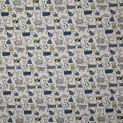 Pindler FIDO DENIM 7660 Fabric - Fabric Collection