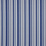 Schumacher Ponderosa Stripe Blue Fabric - Eade's Wallpaper