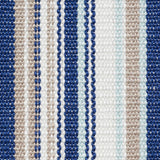 Schumacher Ponderosa Stripe Blue Fabric - Eade's Wallpaper