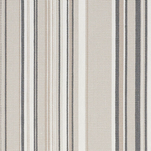 Schumacher Ponderosa Stripe Natural Fabric - Eade's Wallpaper