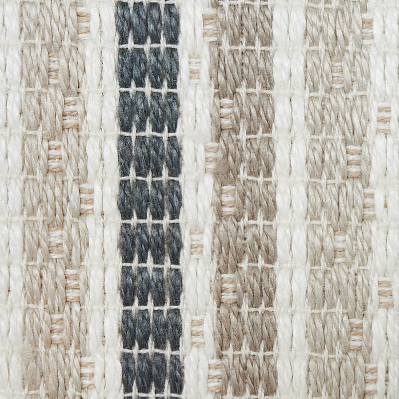 Schumacher Barbary Stripe Indoor/Outdoor Natural Fabric