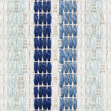 Schumacher Barbary Stripe Indoor/Outdoor Blue Fabric