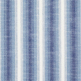 Schumacher Colada Stripe Indoor/Outdoor Blue Fabric