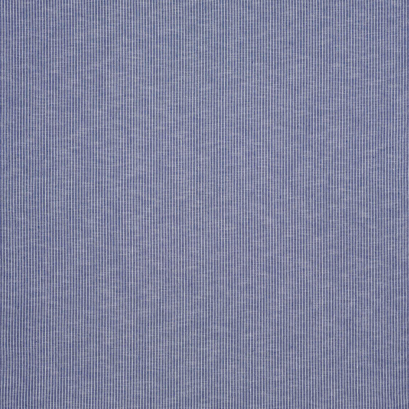 Schumacher Garter Stripe Indoor/Outdoor Blue Fabric