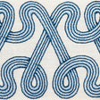 Schumacher 76731 FREEFORM EMBROIDERED TAPE in SKY Trim - FRE