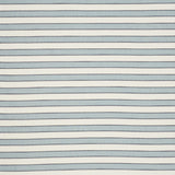 Schumacher Isolde Stripe Matelassé Sky Fabric