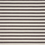 Schumacher Isolde Stripe Matelassé Cinder Fabric