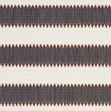 Schumacher Isolde Stripe Matelassé Cinder Fabric
