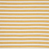 Schumacher Isolde Stripe Matelassé Yellow Fabric