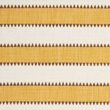 Schumacher Isolde Stripe Matelassé Yellow Fabric