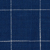 Schumacher Marietta Indigo Fabric - Eade's Wallpaper