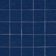 Schumacher Marietta Indigo Fabric - Eade's Wallpaper