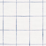 Schumacher Marietta Navy Fabric - Eade's Wallpaper