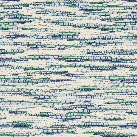 Schumacher Walker Blues Fabric - Eade's Wallpaper