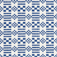 Schumacher Wilson Embroidery Indigo Fabric - Eade's Wallpaper