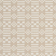 Schumacher Wilson Embroidery Sand Fabric - Eade's Wallpaper