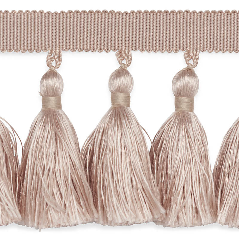 Schumacher 76802 VALENTIN SILK TASSEL in BLUSH Trim - PERFEC
