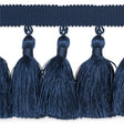 Schumacher 76804 VALENTIN SILK TASSEL in NAVY Trim - PERFECT