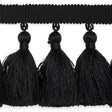Schumacher 76805 VALENTIN SILK TASSEL in BLACK Trim - PERFEC