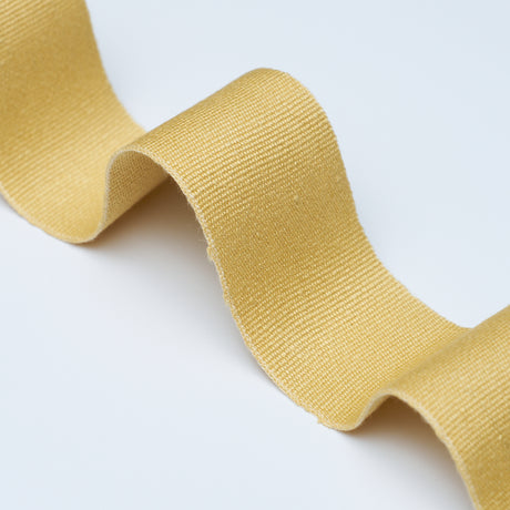 Schumacher 76895 MATHIAS LINEN TAPE WIDE in MAIZE Trim - PER