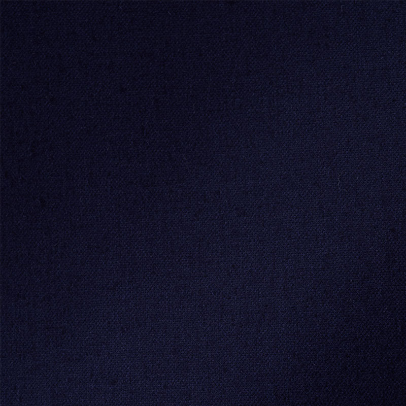 Schumacher Cecil Cotton Chintz Navy Fabric