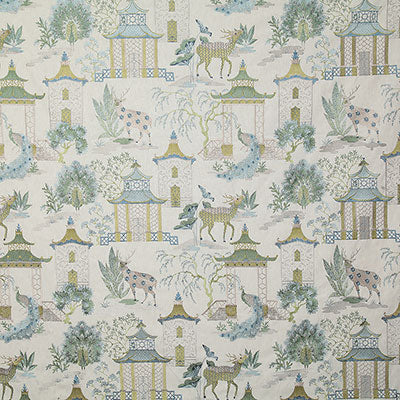 Pindler PAGODA MIST 7699 Fabric - Fabric Collection