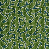 Schumacher Corail Velvet Emerald Fabric